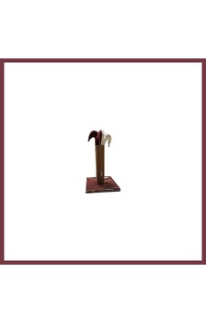 Storeşahin Kedi Tırmalama Tahtası 70 Cm Bordo Shn0720