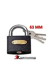 Trı-ckler Asma Kilit Gri 63 Mm Trı-ckler Asma Kilit Gri 63 Mm