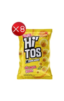 Yayla Hi'tos Süt Mısır Çeşnili Mısır Çerezi 100 G X8