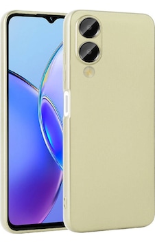 Vivo Y17s Kılıf Yumuşak Dokulu Soft İnce Mat Silikon Kapak Premier
