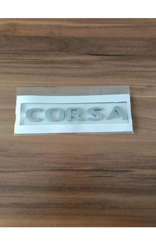 Opel "corsa" Bagaj Yazısı 'corsa' D Arka Bagaj Yazısı Opel "corsa" Bagaj Yazısı 'corsa' D Arka Bagaj Yazısı