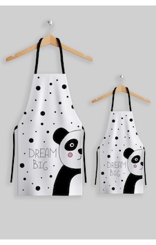 Ays Home Panda Anne Çocuk Leke Tutmaz Mutfak Önlüğü 5 - 9 Yaş Beyaz Ays Home Panda Anne Çocuk Leke Tutmaz Mutfak Önlüğü 5 - 9 Yaş Beyaz