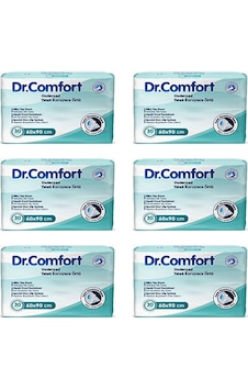 Dr.Comfort 60 x 90 CM Yatak Koruyucu Örtü 30'lu x 6 180 Adet Dr.Comfort 60 x 90 CM Yatak Koruyucu Örtü 30'lu x 6 180 Adet