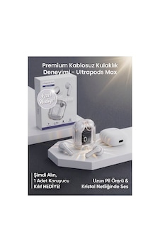 Bluetooth Kulaklık Kadın Erkek İos Android Uyumlu Dokunmatik Stereo Şeffaf Led Ekran Extra Bass Tws Mavi - 702797553 Bluetooth Kulaklık Kadın Erkek İos Android Uyumlu Dokunmatik Stereo Şeffaf Led Ekran Extra Bass Tws Mavi - 702797553
