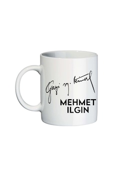 Isim Baskılı Gazi Mustafa Kemal Imzalı Kupa Bardak Isim Baskılı Gazi Mustafa Kemal Imzalı Kupa Bardak
