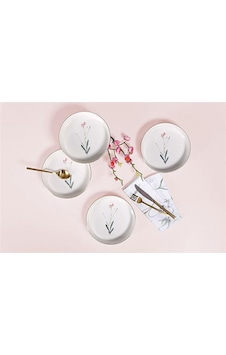 Porland Botanical 4lü Çukur Tabak Seti 19cm