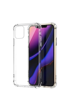 Şeffaf Apple iPhone 11 Uyumlu Köşeleri Airbag Korumalı Shield Silikon Kapak Kılıf