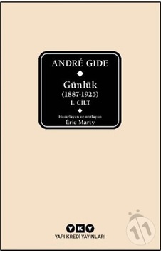 Andre Gide Günlük 1887-1925 1.Cilt - Kutulu - Andre Gide - Yapı Kredi Yayınları