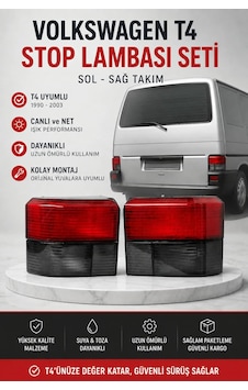 Volkswagen T4 Füme Stop Lambası Seti Volkswagen T4 Füme Stop Lambası Seti