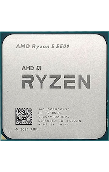 Amd Ryzen 5 5500 Altı Çekirdek 3.60 Ghz Fansız Tray İşlemci Amd Ryzen 5 5500 Altı Çekirdek 3.60 Ghz Fansız Tray İşlemci