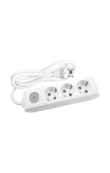 Viko Multi-let 3'lü Grup Priz Anahtarlı Topraklı Çocuk Korumalı 1 Metre Beyaz - 90117301 Viko Multi-let 3'lü Grup Priz Anahtarlı Topraklı Çocuk Korumalı 1 Metre Beyaz - 90117301