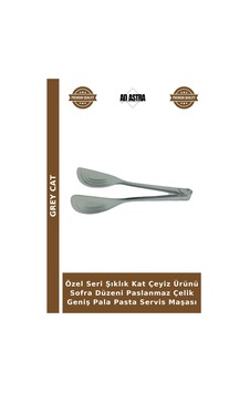 Özel Seri Şıklık Kat Çeyiz Ürünü Sofra Düzeni Paslanmaz Çelik Geniş Pasta Servis Maşası