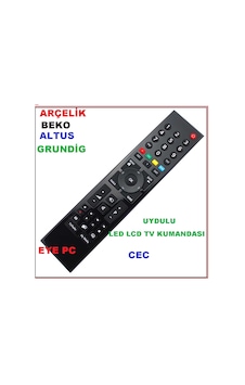 Cec Tuşlu Led Lcd Tv Kumandası Arçelik Uyumlu Beko Al...