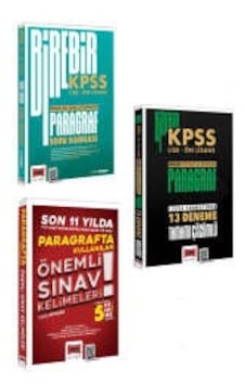 Yargı Yayınları 2026 Birebir Kpss Lise - Ön Lisans Paragraf Soru Bankası & Deneme Ve Son 11 Yılda Kullanılan Paragraf Kelimeleri Seti Yargı Yayınları 2026 Birebir Kpss Lise - Ön Lisans Paragraf Soru Bankası & Deneme Ve Son 11 Yılda Kullanılan Paragraf Kelimeleri Seti