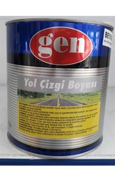 Gen Yol Çizgi Boyası Beyaz 1Kg