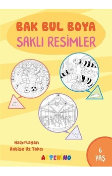 Bak Bul Boya Saklı Resimler 6 Yaş Bak Bul Boya Saklı Resimler 6 Yaş