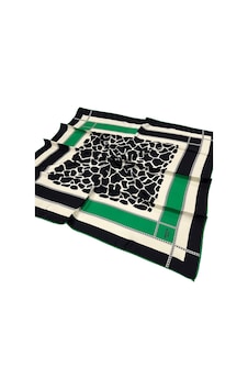 Moda Trend Twill Eşarp - 2135 - Benetton - Yeşil Moda Trend Twill Eşarp - 2135 - Benetton - Yeşil