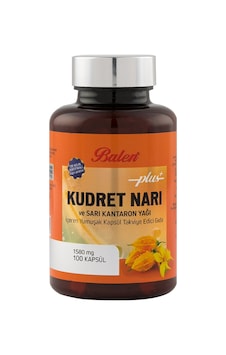 Kudret Narı ve Sarı Kantaron Yağı İçeren Kapsül 1580 Mg*100 Adet Kudret Narı ve Sarı Kantaron Yağı İçeren Kapsül 1580 Mg*100 Adet