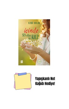İçinde Sen Olan Bir Kalp + Yapışkanlı Not Kağıdı İçinde Sen Olan Bir Kalp + Yapışkanlı Not Kağıdı