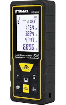 Rtrmax RTM035 Lazer Metre 50 M
