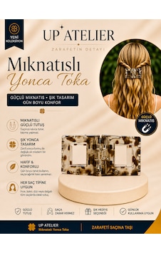 Mıknatıslı Kemik Kare Toka 6cm Kahverengi Mıknatıslı Kemik Kare Toka 6cm Kahverengi