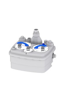 Sanicubic 2 Classic (çift Motor) - 47 Lt / 6 Wc + 4 Ünite Foseptik Atık Su Transfer