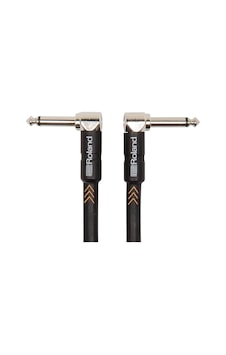 Roland Black Serisi Enstrüman Kablosu, Açılı/açılı 1/4 Inç Jak, 1 Roland Black Serisi Enstrüman Kablosu, Açılı/açılı 1/4 Inç Jak, 1