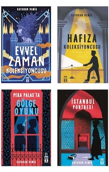 Kayahan Demir Seti 4 Kitap Hafıza Koleksiyoncusu + Pera Palasta Gölge Oyunu + Evvel Zaman Koleksiyo Kayahan Demir Seti 4 Kitap Hafıza Koleksiyoncusu + Pera Palasta Gölge Oyunu + Evvel Zaman Koleksiyo
