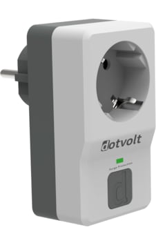 Dotvolt Tekli Akım Korumalı Priz Beyaz Anahtarlı Surge Hunter 1050 Joule kablosuz Dotvolt Tekli Akım Korumalı Priz Beyaz Anahtarlı Surge Hunter 1050 Joule kablosuz
