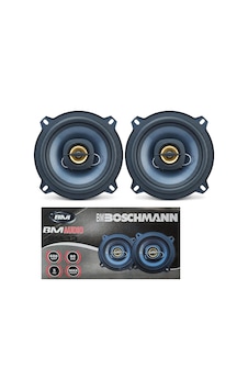 Boschmann Bm-13 Turbo Oto Koaksiyel Hoparlör 13cm 600 Watt 80w Rms Tweeterli 2 Adet