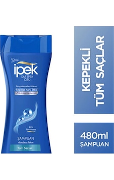 İpek Tüm Saçlar İçin Kepeğe Karşı Etkili Şampuan 480 ML