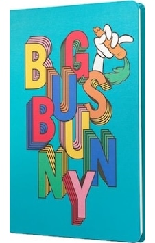 Mabbels Looney Tunes Bug Bunny Sert Kapak Butik Defter Mavi Mabbels Looney Tunes Bug Bunny Sert Kapak Butik Defter Mavi