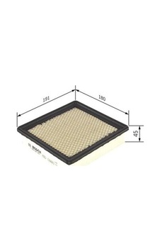 Bosch F026400408 Hava Filtresi