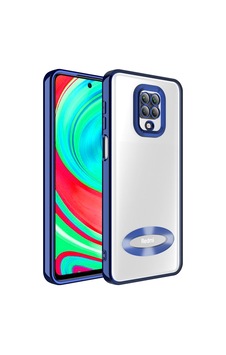 Xiaomi Redmi Note 9s Kılıf Kamera Korumalı Logo Gösteren Zore Omega Kapak Lacivert Xiaomi Redmi Note 9s Kılıf Kamera Korumalı Logo Gösteren Zore Omega Kapak Lacivert