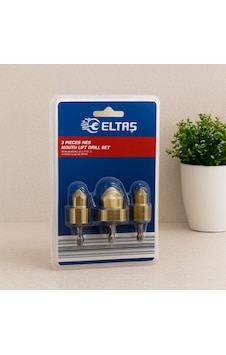 Plastik Boru Ve Sac Metal Delme Bits Uç Seti 3'lü 15-19-24 Mm Plastik Boru Ve Sac Metal Delme Bits Uç Seti 3'lü 15-19-24 Mm