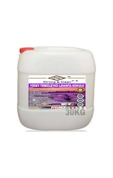 Strong&Clean Yüzey Temizleyici Lavanta Kokulu 30 KG Strong&Clean Yüzey Temizleyici Lavanta Kokulu 30 KG