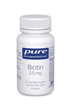 Pure Encapsulations Biotin 2,5 Mg 60 Kapsül