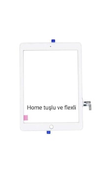 Apple Uyumlu iPad A1822 Dokunmatik Home Flexli 5.Nesil Apple Uyumlu iPad A1822 Dokunmatik Home Flexli 5.Nesil