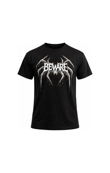 Dark Line %100 Pamuk Unisex Siyah Oversize T-shirt Beware Siyah Dark Line %100 Pamuk Unisex Siyah Oversize T-shirt Beware Siyah