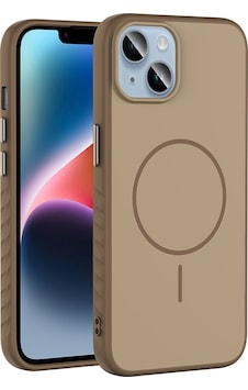 Apple Uyumlu iPhone 15 Kılıf M-safe Şarj Özellikli Zore Tea Kapak - Gold Gold Apple Uyumlu iPhone 15 Kılıf M-safe Şarj Özellikli Zore Tea Kapak - Gold Gold