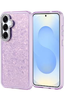 Galaxy S24 Plus Kılıf Taşlı Tasarımlı Zore Kapi Kapak Lila Galaxy S24 Plus Kılıf Taşlı Tasarımlı Zore Kapi Kapak Lila