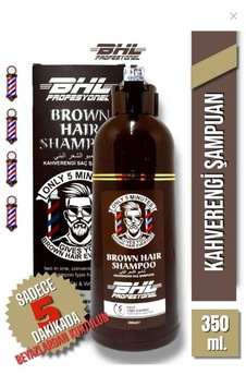 Bhl Profesyonel Brown Hair Shampoo Kahverengi Şampuan / Saç Sakal Beyaz Kapatıcı Şampuan 350ml. Tüm Saçlar Bhl Profesyonel Brown Hair Shampoo Kahverengi Şampuan / Saç Sakal Beyaz Kapatıcı Şampuan 350ml. Tüm Saçlar