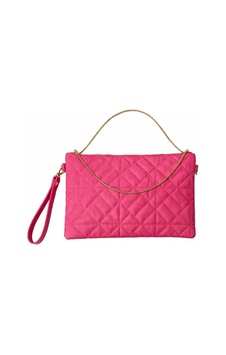 Names Bag Desenli Portföy Clutch Çanta 25x19 Cm - El Çantası Pembe Pembe Names Bag Desenli Portföy Clutch Çanta 25x19 Cm - El Çantası Pembe Pembe
