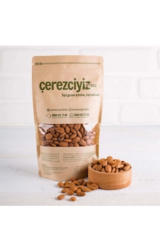 Çerezciyiz Biz Çiğ Tuzsuz Kayısı Çekirdeği 500 G
