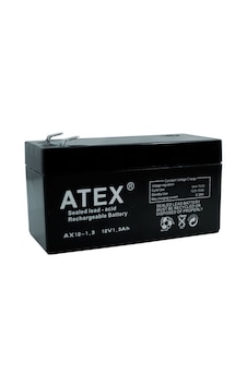Atex Ax-12V 12 Volt 1.3 Amper Bakımsız Kuru Akü Atex Ax-12V 12 Volt 1.3 Amper Bakımsız Kuru Akü