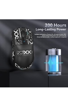 Attack Shark X3 Pro 4k/8khz Kablosuz Gaming Mouse 49g Ultra Hafif Fare, Pixart Paw3395 Sensör, 26000 Dpı, Bt/2.4g/kablolu Üçlü Mod, 200 Saat Pil Ömrü, Profesyonel Oyun Faresi Açık Beyaz Attack Shark X3 Pro 4k/8khz Kablosuz Gaming Mouse 49g Ultra Hafif Fare, Pixart Paw3395 Sensör, 26000 Dpı, Bt/2.4g/kablolu Üçlü Mod, 200 Saat Pil Ömrü, Profesyonel Oyun Faresi Açık Beyaz