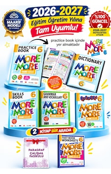 More And More 6. Sınıf Practice Book + Test Book Seti 2027