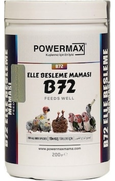 Powermax B72 Elle Besleme Maması 200 G