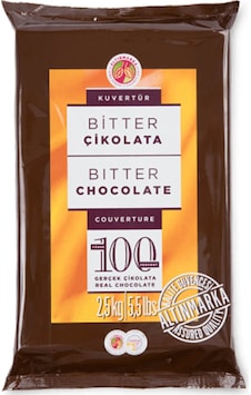 Kahve Dünyası Kuvertür Bitter Kuvertür 2500 G