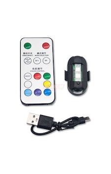 Carub Lamba Uçak Kanadı Çak-ar Şarjlı Rgb Kumanda Carub Lamba Uçak Kanadı Çak-ar Şarjlı Rgb Kumanda